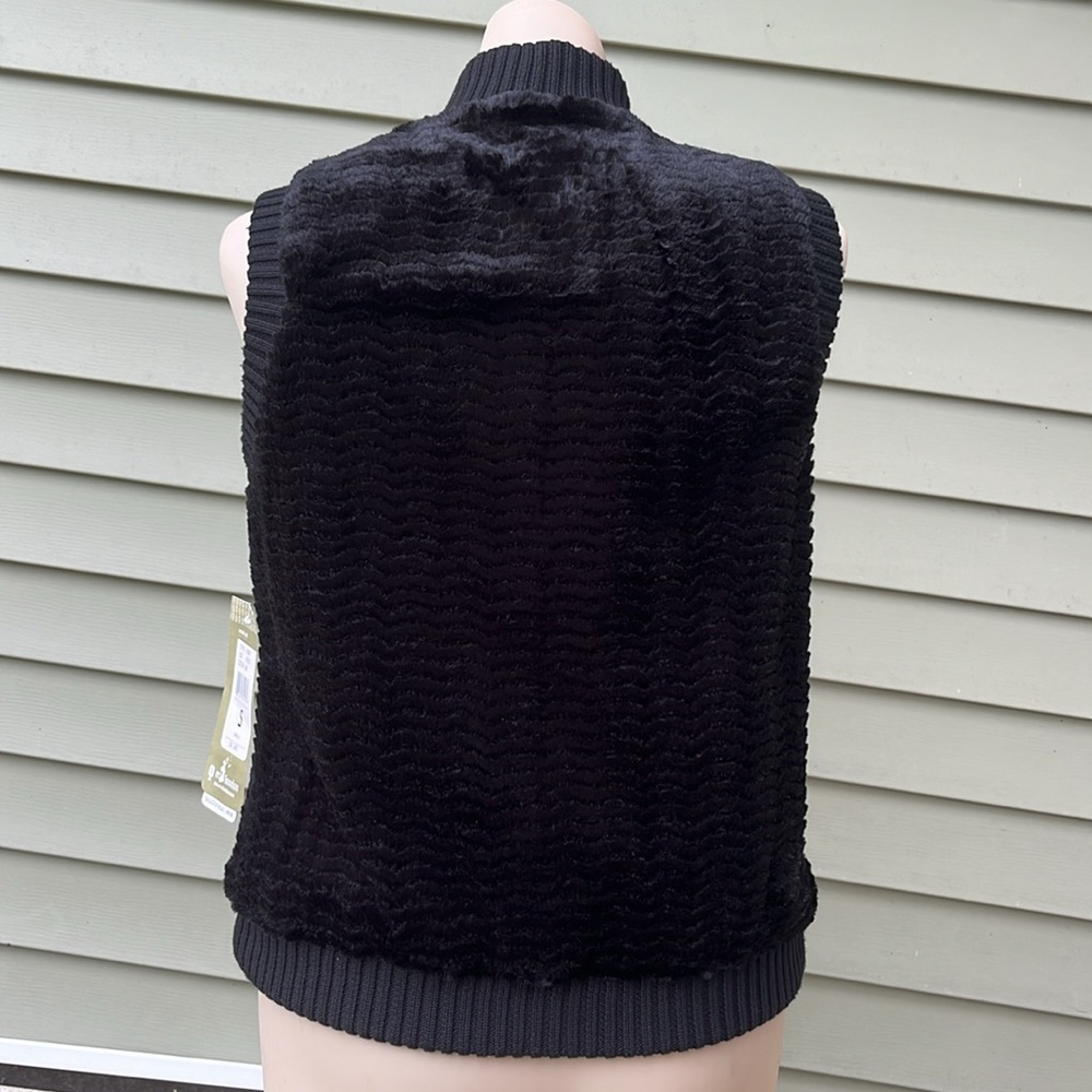 New Erin London extremely soft black lined vest - Picture 5 of 14